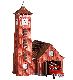 H0 Feuerwehrhaus Bahlburg-L.