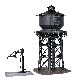 H0 Wasserturm mit Befuellkran