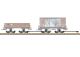 Set Rollb�cke f�r zwei G�terwagen in Ep.III