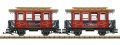 2 St�ck Weihnachtswagen aus Set 70308 ohne OVP