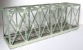 Fachwerk-Kastenbr�cke 1-gleisig resedagr�n Spur 0