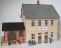 Bahnhof Rauenberg mit angebautem G�terschuppen