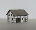 Fachwerk-Bauernhaus verputzt