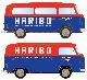 VW Bus T2 2er Set HARIBO Lizenzprodukt