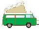 VW Bus T2 gr�n Westfalia Camper Faltdach