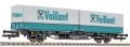Containertragw. DB Lgjs 571.1 2 Wechselpritschen Vaillant Ep