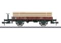 Niederbordwagen Typ X DRG mit Vierkanth�lzern