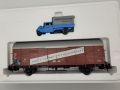 Museumswagen-Set 2 Achsiger Tonnendachwagen DB Gebr. M�rklin