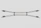 Fahrdraht f�r Kreuzungen 140,2 mm 1 St�ck