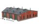 Ring-Lokschuppen 3-st�ndig 12� Bausatz