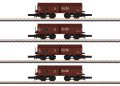 4-tlg. Set Selbstentaldewagen OOtz 44 DB
