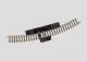 Schaltgleis gebogen r220 mm 30 Grad