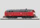 Dielellok BR 218 DB orientrot  Neuwertig