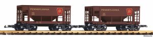 G 2er Set Schuettgutwagen PRR