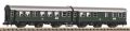 N 2er Set Umbauwagen 2.Kl. + 2. Kl./Gep�ck DB III