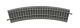 Bettungsgleis Bogen R1 360