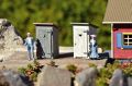 G-Fertigmodell Toilettenh�uschen (2 St�ck)