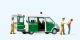 Polizeifahrzeug mit ge�ffnete