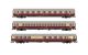 Personenwagen-Set TEE Helvetia DB Ep. IV 3-tlg