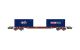 D-ERR, 4achs. Flachwg. Sgss,braun,Cont.CMA CGM