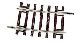 gebogenes Gleis R2-1/4  7,5�