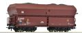 Selbstentladewagen der DB in Ep.IV braun