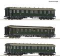 3er Set D-Zugwagen PKP