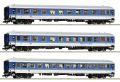 3-tlg. Set 1: Reisezugwagen IR 461