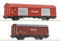 2er Set Postwagen NS
