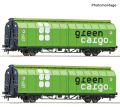 2er Set Schiebewandwag. Green