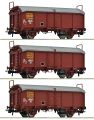 3er Set Schiebedachwag. SNCF