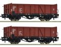 Set offene G�terwagen DR IV 2-tlg.