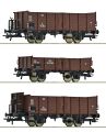 3-tlg. Set: Offene G�terwagen