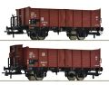 2-tlg. Set: Offene G�terwagen
