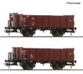 2-tlg. Set: Offene G�terwagen