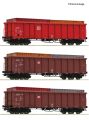 3-tlg. Set: Offene G�terwagen