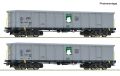 2-tlg. Set: Offene G�terwagen