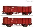 2-tlg. Set: Offene G�terwagen