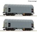 2er Set Schiebeplanenwagen CD Cargo