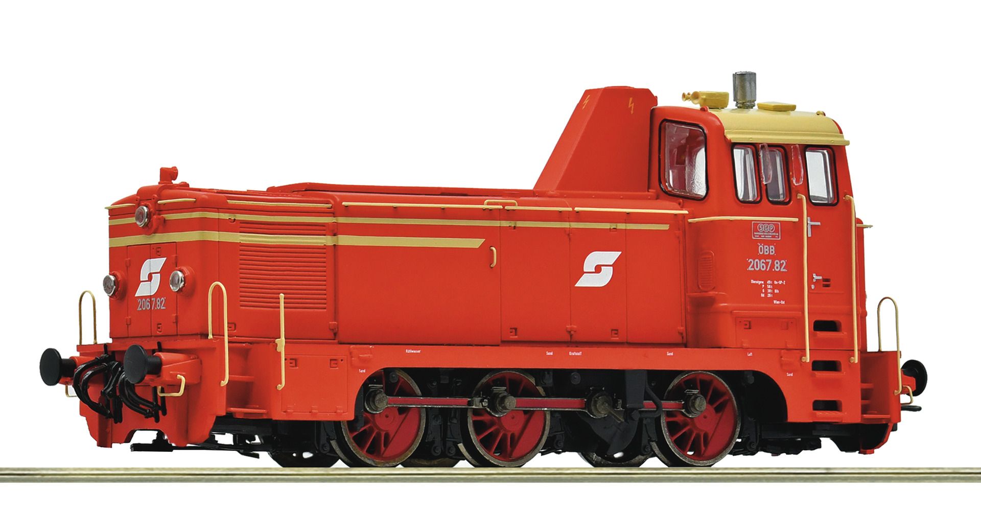 Diesellok Rh 2067 OEBB AC-Snd