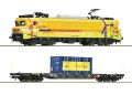 Set Strukton Rail E-Lok 1756 DCC-Sound Containertragwagen
