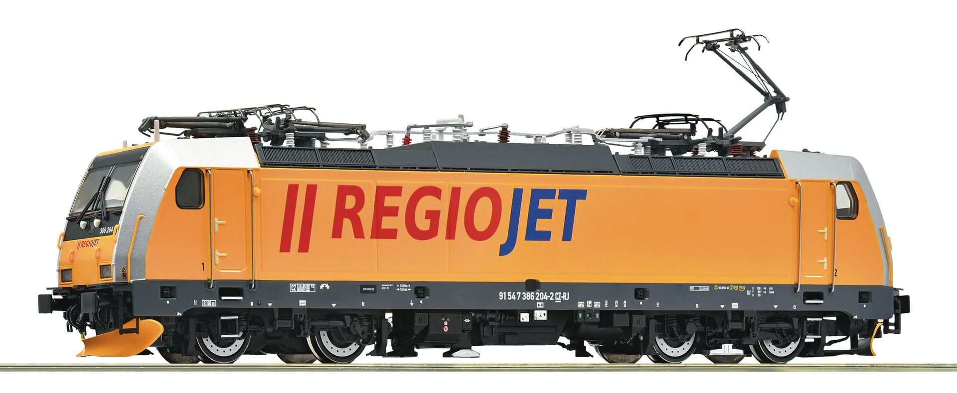 E-Lok BR 386 Regiojet AC-Snd.