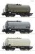 3er Set Kesselwagen der DRG  Epoche II  DC-Wagen