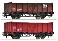 2-tlg. Set: Offene G�terwagen