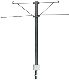 H0 H-Profil-Mittelmast f�r Stra�enbahn