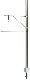H0m Streckenmast, neue Bauart