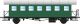 Spantenwagen  2.Kl �BB Ep.III gr�n