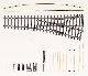 Bausatz Weiche 18� links/rechts