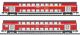 Doppelstockwagen-Set DB AG Regio 2-tlg. - NEU