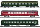Schnellzugwagen-Set Nizza - Paris SNCF 3-tlg.